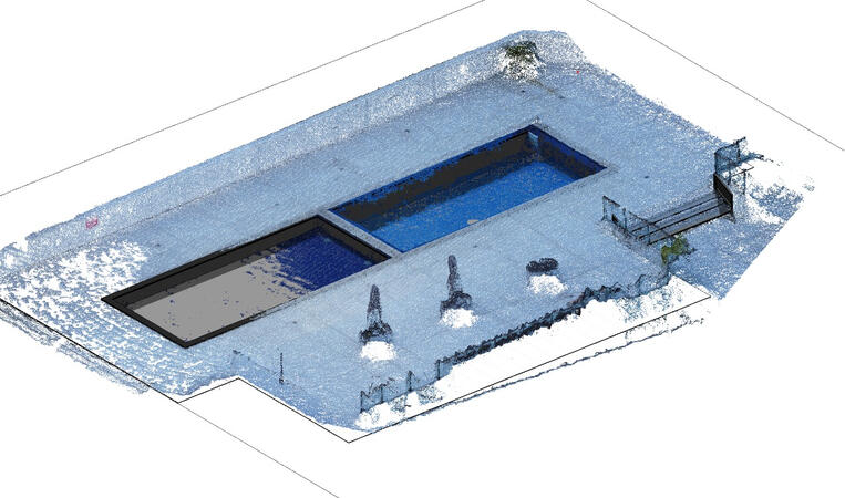 Piscina Atlantico Sul Point Cloud